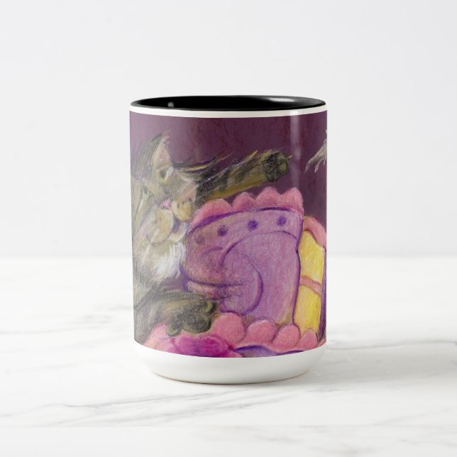 Tasse de chats de gâteau (Centre)