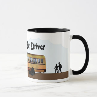 Tasse de chauffeur d'autobus scolaire