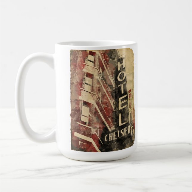 Tasse de Chelsea NYC d'hôtel (Gauche)