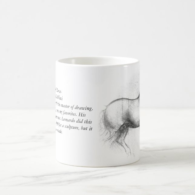 Tasse de cheval de Léonard de Vinci (Centre)