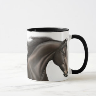 Tasse de cheval de pur sang