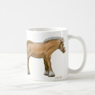 Tasse de cheval de trait