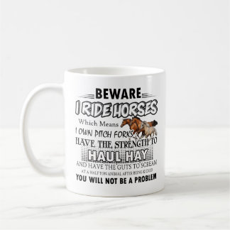 Tasse de cheval - je monte la tasse de café de