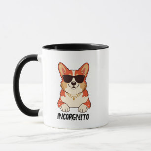 Tasse de chien Corgi drôle Mug Corgi mignon Café T