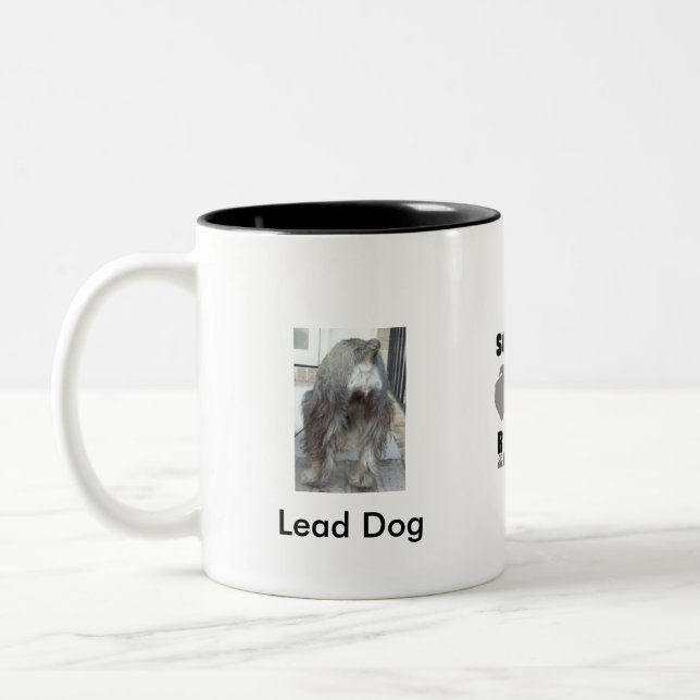 Tasse de chien d'avance (Gauche)