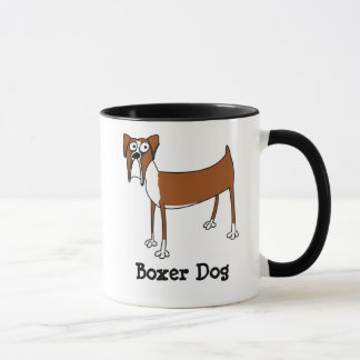 Tasse de chien de boxeur