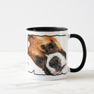 Tasse de chien de boxeur