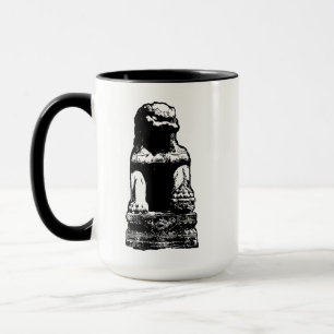 Tasse de chien de lion de Shishi