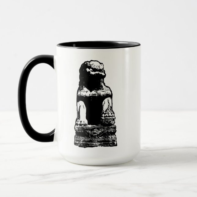 Tasse de chien de lion de Shishi (Gauche)