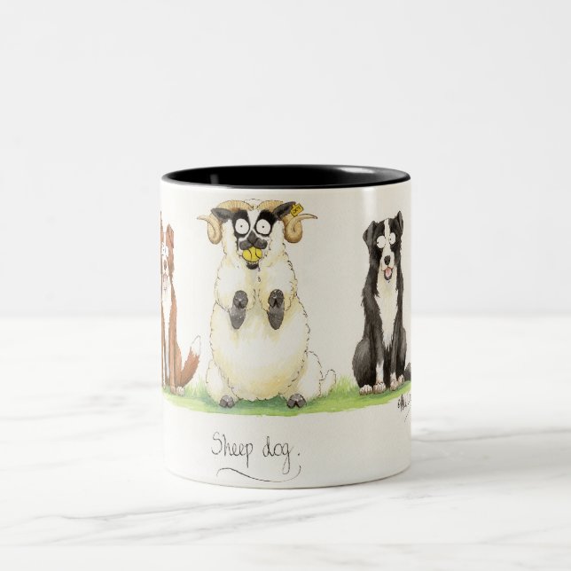 Tasse "de chien de moutons" (Centre)