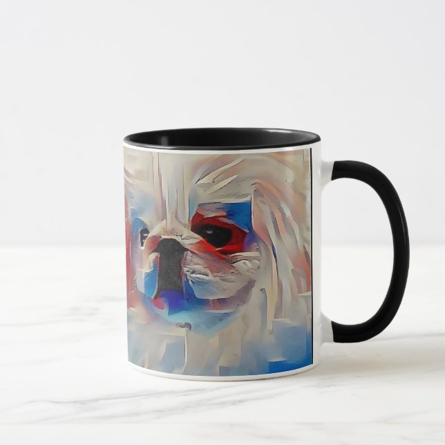 Tasse de chien de Pekingese (Droite)