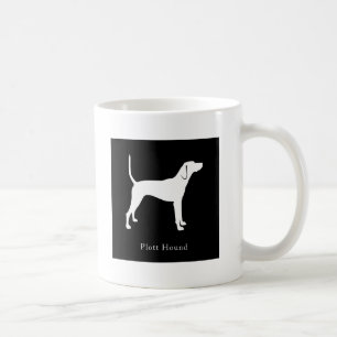 Tasse de chien de Plott (noir)