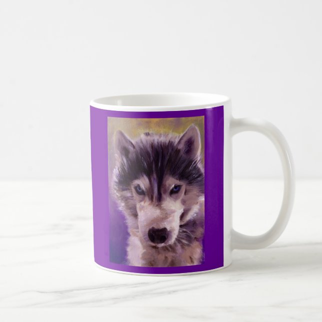 tasse de chien de traîneau sibérien (Droite)