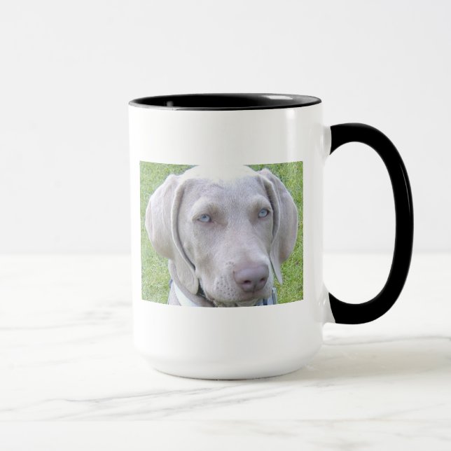 Tasse de chien de Weimaraner (Droite)