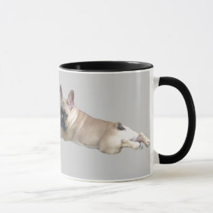 Tasse de chiot de bouledogue français