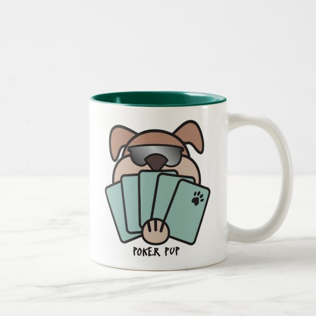 Tasse de chiot de tisonnier (Droit)