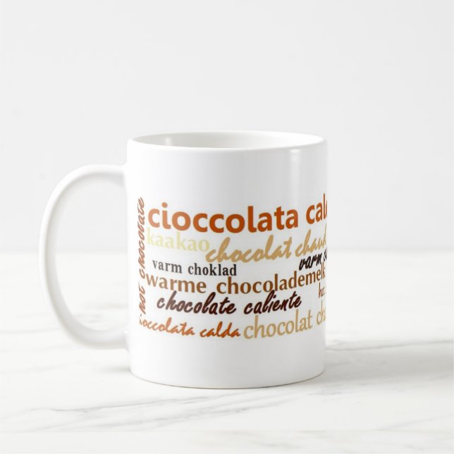 Tasse de chocolat chaud (Gauche)