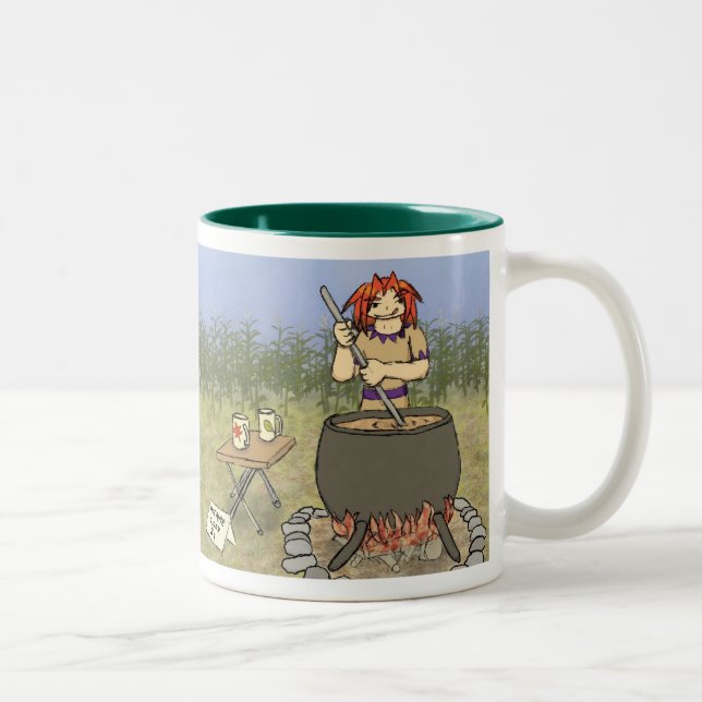 Tasse de cidre d'Autumnside Apple (Droit)