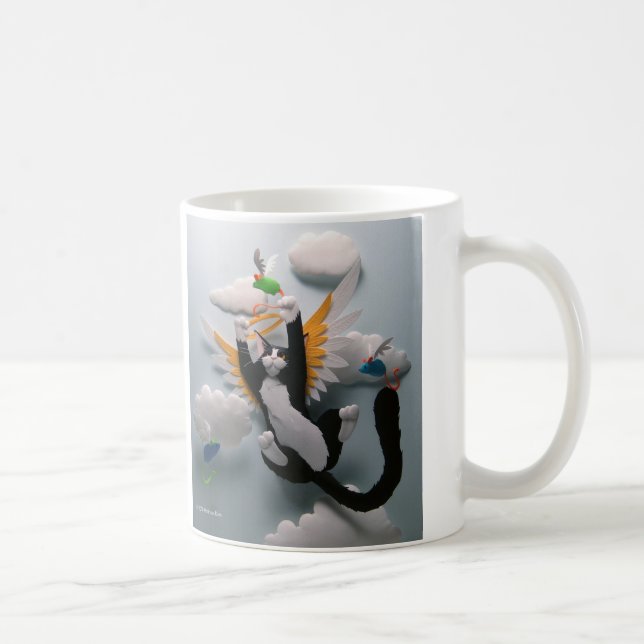 Tasse de ciel de chat (Droite)