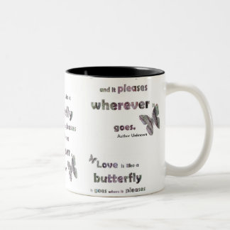 Tasse de citation d'amour