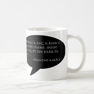 Tasse de citation de Groucho Marx