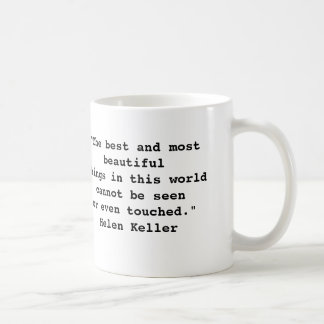Tasse de citation de Helen Keller