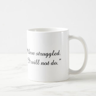Tasse de citation de Jane Austen