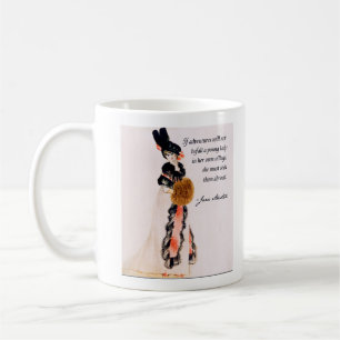 Tasse de citation de Jane Austen
