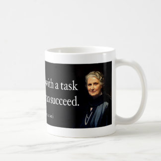 Tasse de citation de Maria Montessori