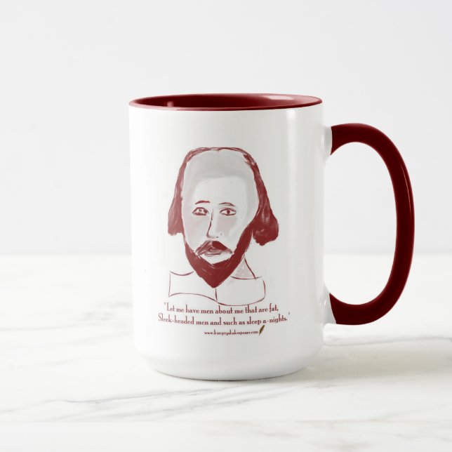 Tasse de citation de Shakespeare (Droite)