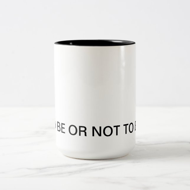 Tasse de citation de Shakespeare - Hamlet (Centre)