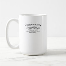 Tasse de citation de Wuthering Heights Heathcliff