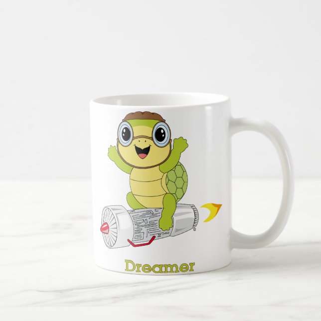 Tasse de classique de Dreamer™ de tortue (Droite)