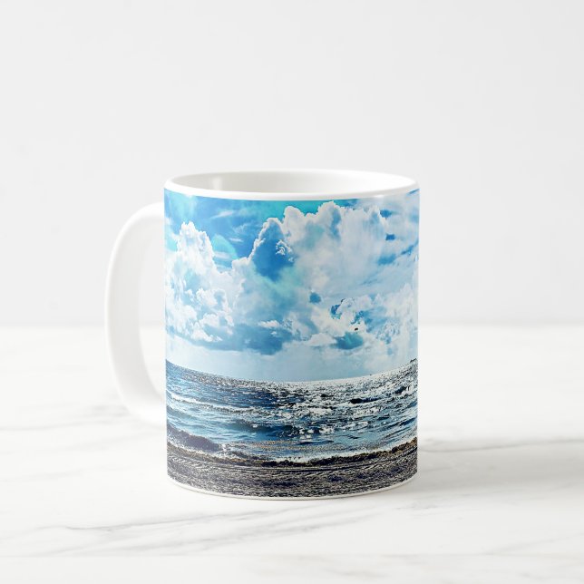 Tasse de classique de plage de Fort Lauderdale (Devant gauche)