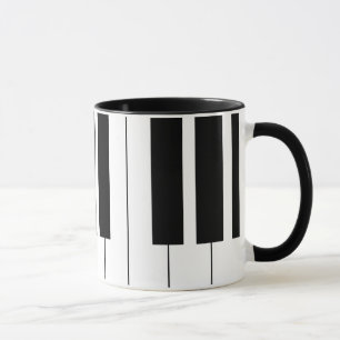 Tasse de clavier de piano