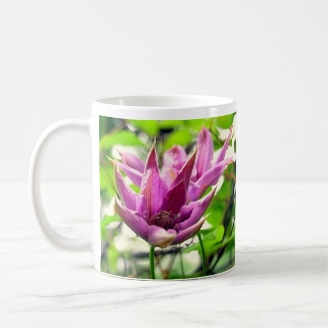 Tasse de clématite (Gauche)