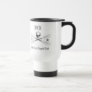 Tasse de club de kayak de crique de chute