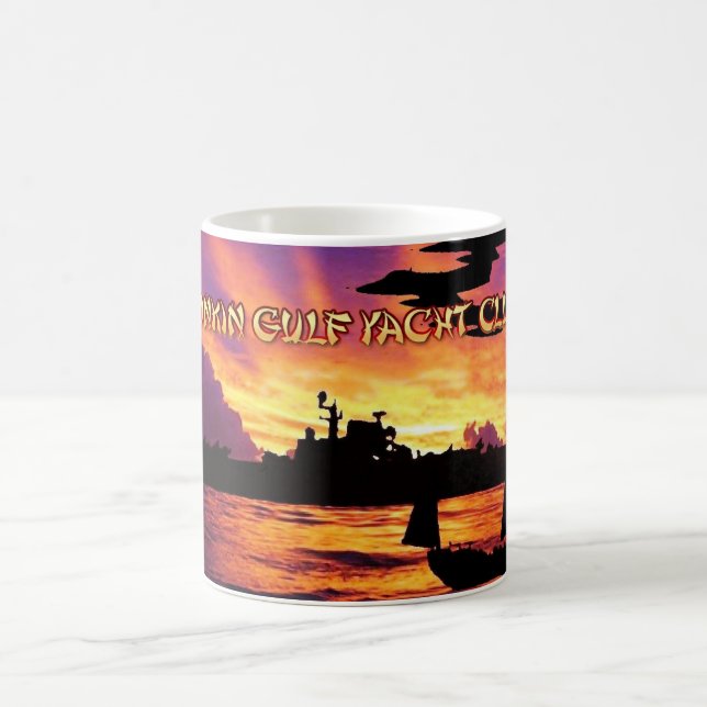 Tasse de club de yacht de Golfe de Tonkin (Centre)
