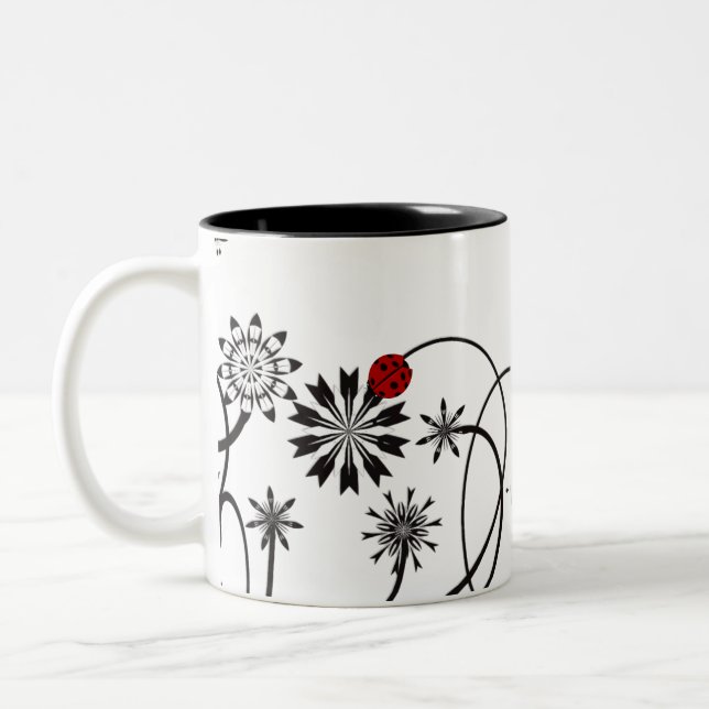 Tasse de coccinelle (Gauche)