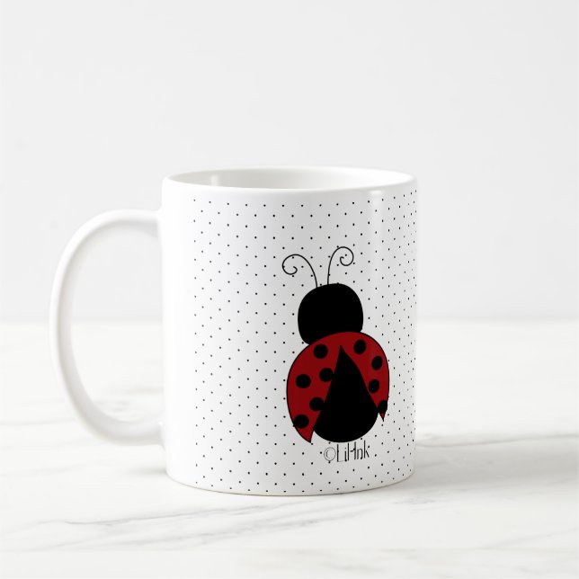 Tasse de coccinelle (Gauche)