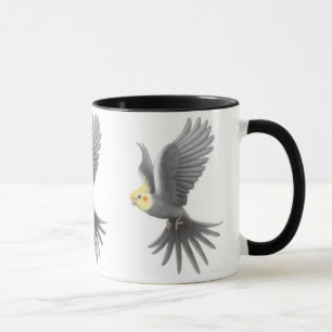 Tasse de Cockatiel de vol