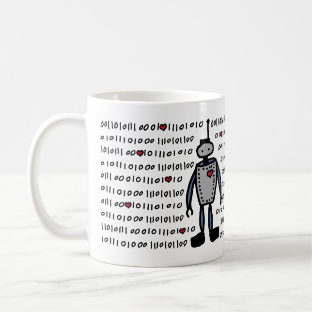 Tasse de code d'amour (Gauche)