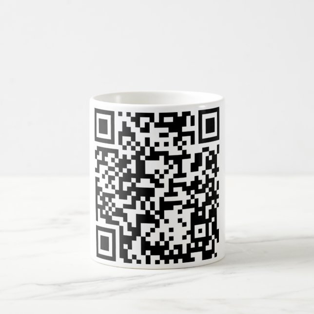 Tasse de code de QR (Centre)