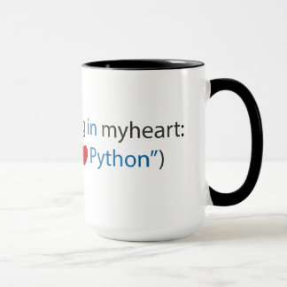 Tasse de codeur de python