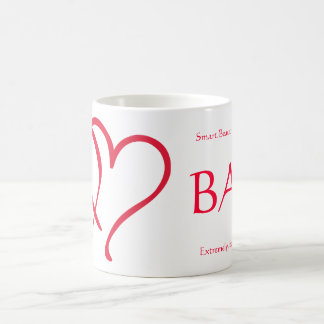 Tasse de coeur de bam