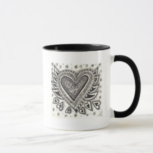 Tasse de coeur de Gigglewear
