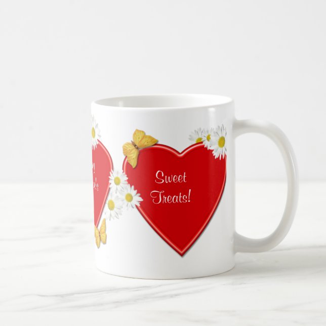 Tasse de coeurs et de festins de bonbon à (Droite)