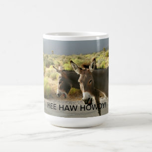 Tasse de Coffe avec la photo d'âne
