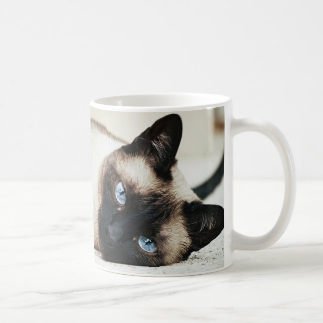 Tasse de Coffe de chat siamois (Droite)