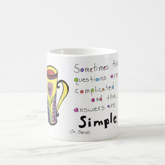 Tasse de Coffe de citation de la vie - les (Centre)